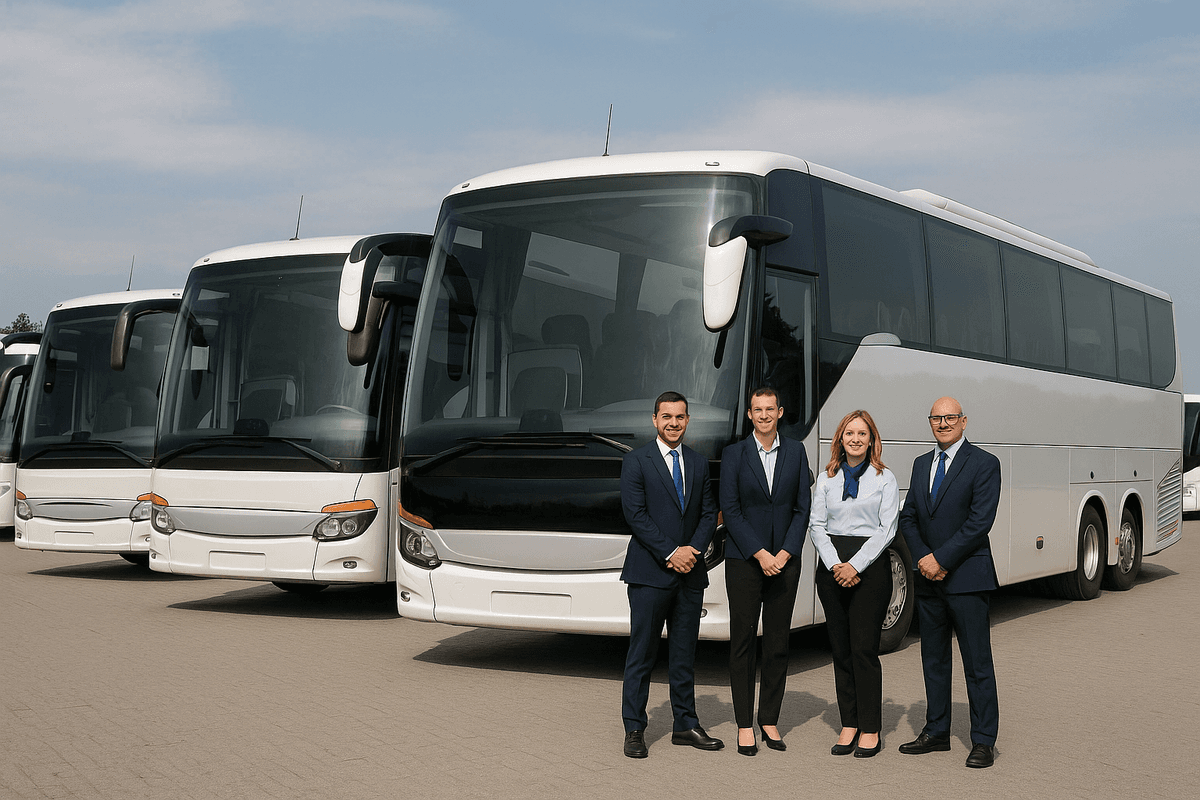 Our modern coach fleet