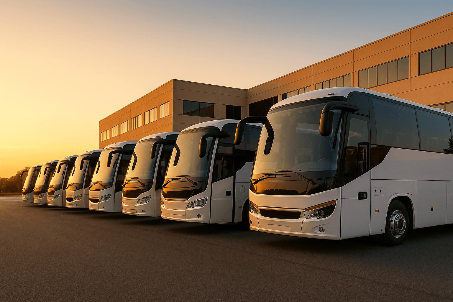 Our fleet of modern coaches
